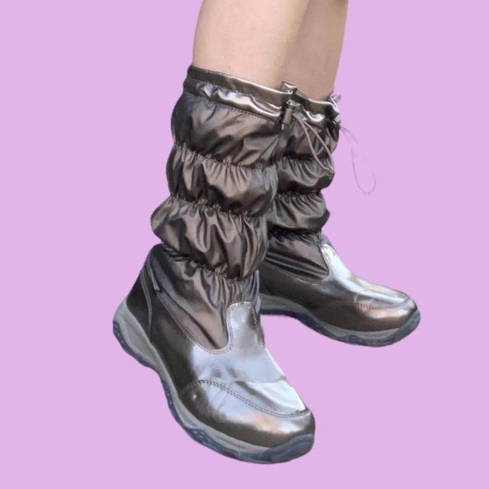 Y2k Cyber Bimbo Snow Boots